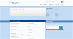 Desktop Screenshot of premiumdir.com